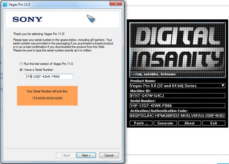 sony vegas pro 12 key generator download